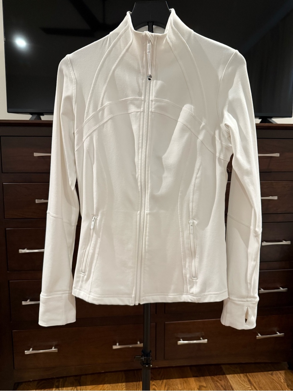 Lululemon Define Jacket in White Size 10